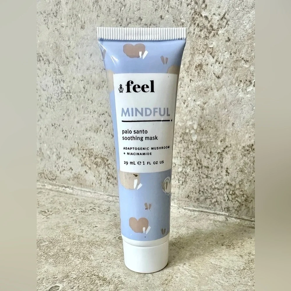 Feel Beauty Mindful Palo Santo Soothing Face Mask Niacinamide 1oz